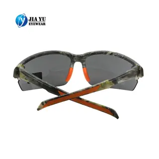 TR90 Outdoor Leopard Color Half Rim Sports Sunglasses For Men